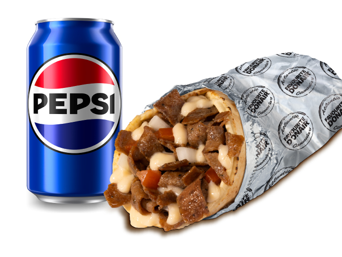 Small Donair & Pop image